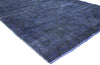 5 x 7 Vintage Distressed Blue Overdyed Rug 80418