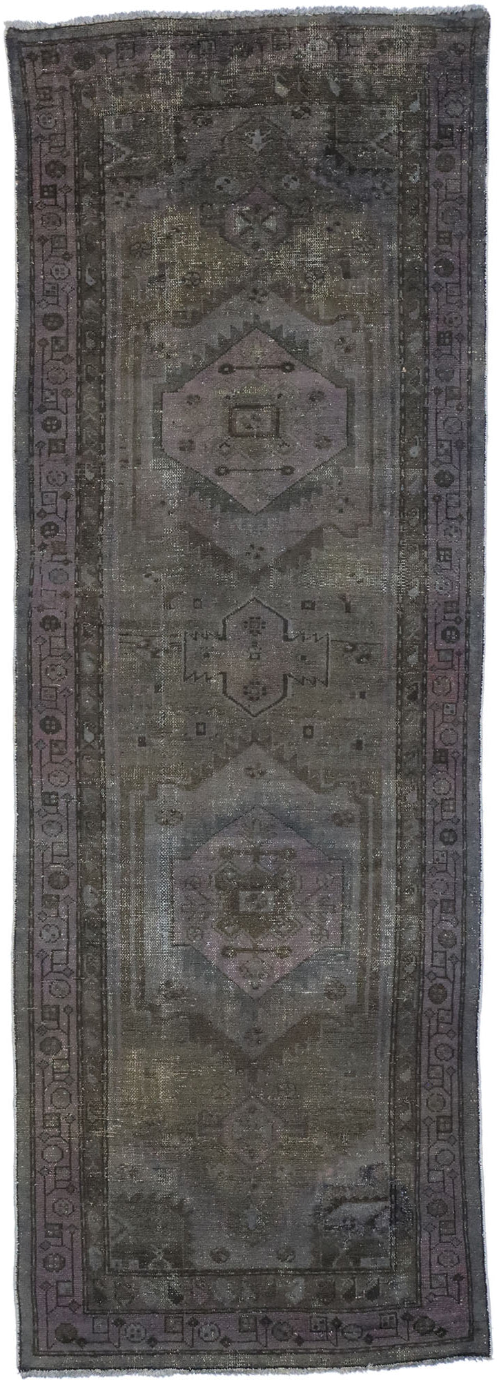 3 x 10 Vintage Overdyed Rug 80420