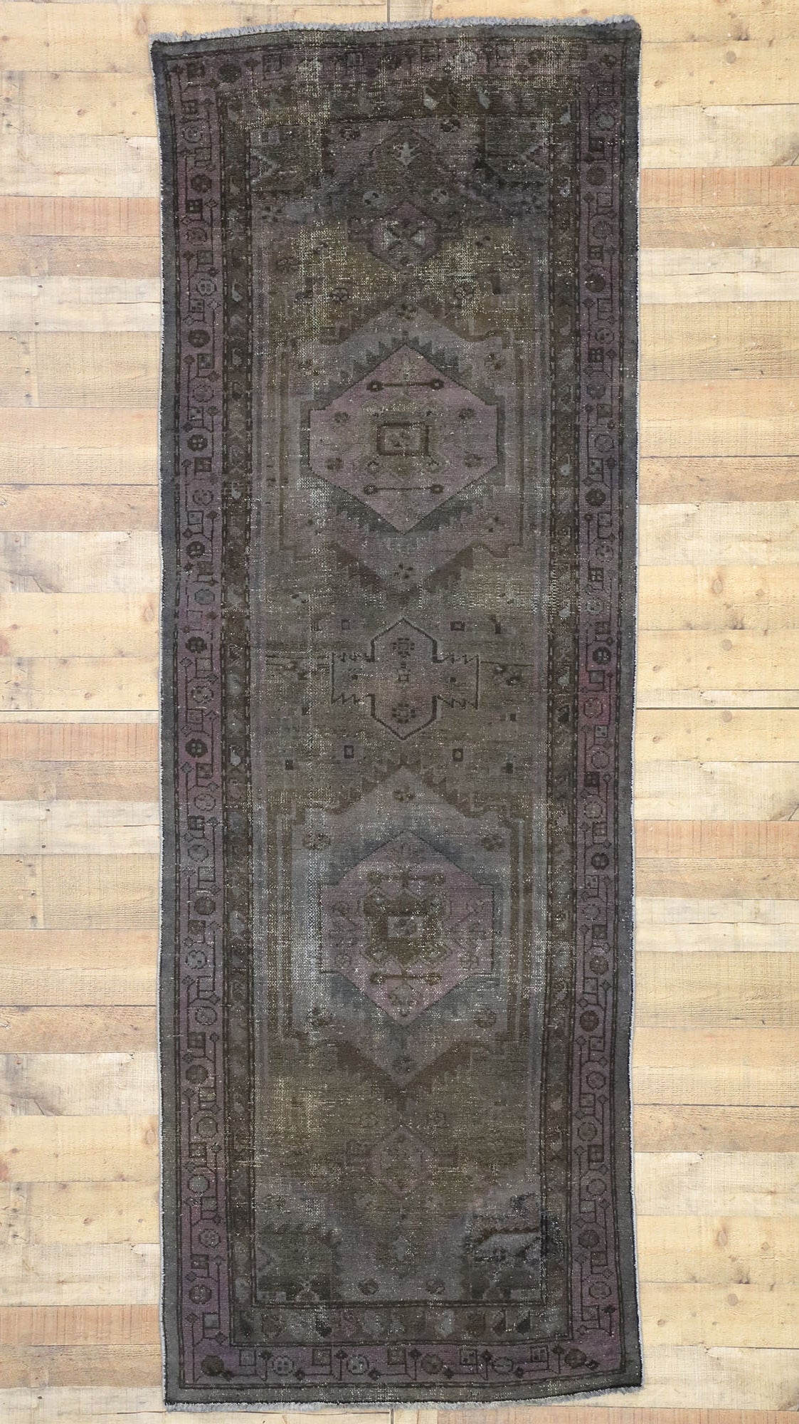 3 x 10 Vintage Overdyed Rug 80420