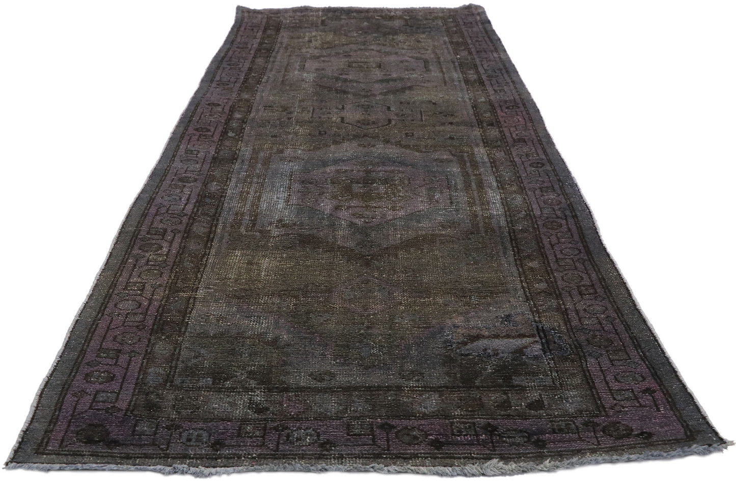 3 x 10 Vintage Overdyed Rug 80420