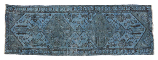 4 x 10 Vintage Overdyed Rug 80421