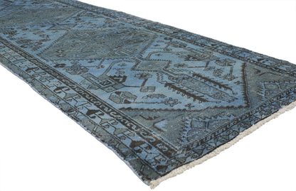 4 x 10 Vintage Overdyed Rug 80421