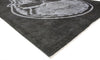 10 x 12 Vintage Overdyed Skull Rug 80432