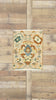 2 x 2 Modern Oushak High-Low Wagireh Rug 80454