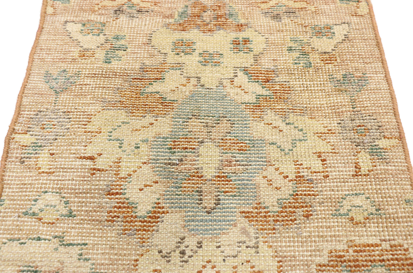 2 x 2 Modern Oushak High-Low Wagireh Rug 80454