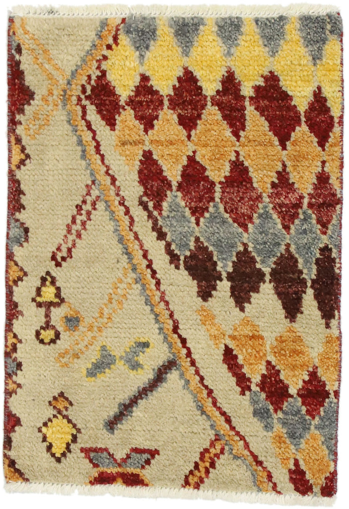 2 x 2 Contemporary Moroccan Wagireh Rug 80456