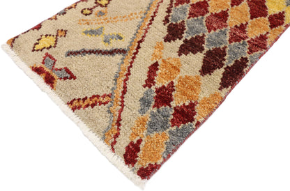 2 x 2 Contemporary Moroccan Wagireh Rug 80456