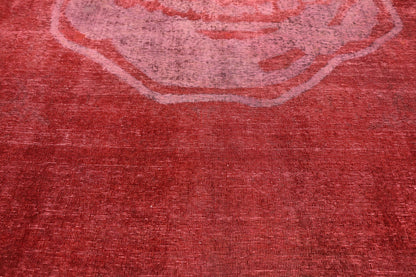 9 x 12 Vintage Overdyed Skull Rug 80458