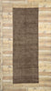 4 x 13 Modern Brown Moroccan Runner 80504