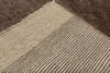 4 x 13 Modern Brown Moroccan Runner 80504