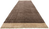 4 x 13 Modern Brown Moroccan Runner 80504