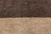4 x 13 Modern Brown Moroccan Runner 80504