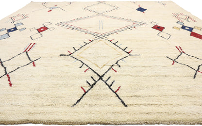 11 x 14 Contemporary Moroccan Rug 80474