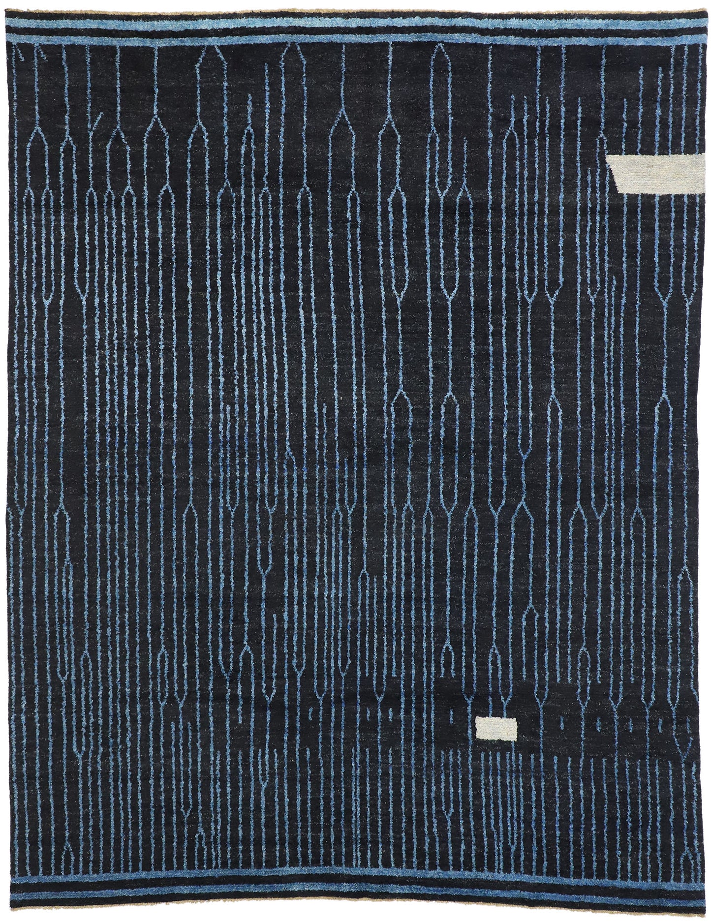 10 x 13 Contemporary Moroccan Rug 80485