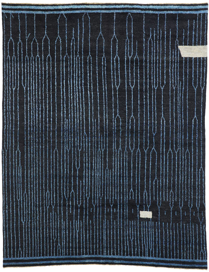 10 x 13 Contemporary Moroccan Rug 80485