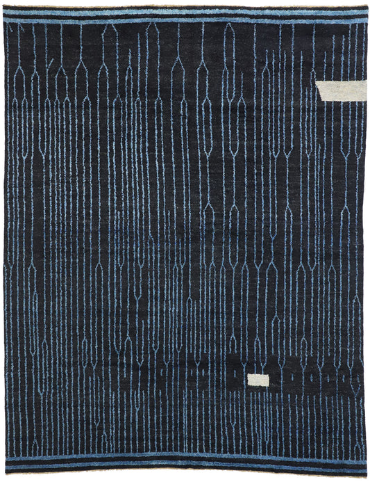 10 x 13 Contemporary Moroccan Rug 80485