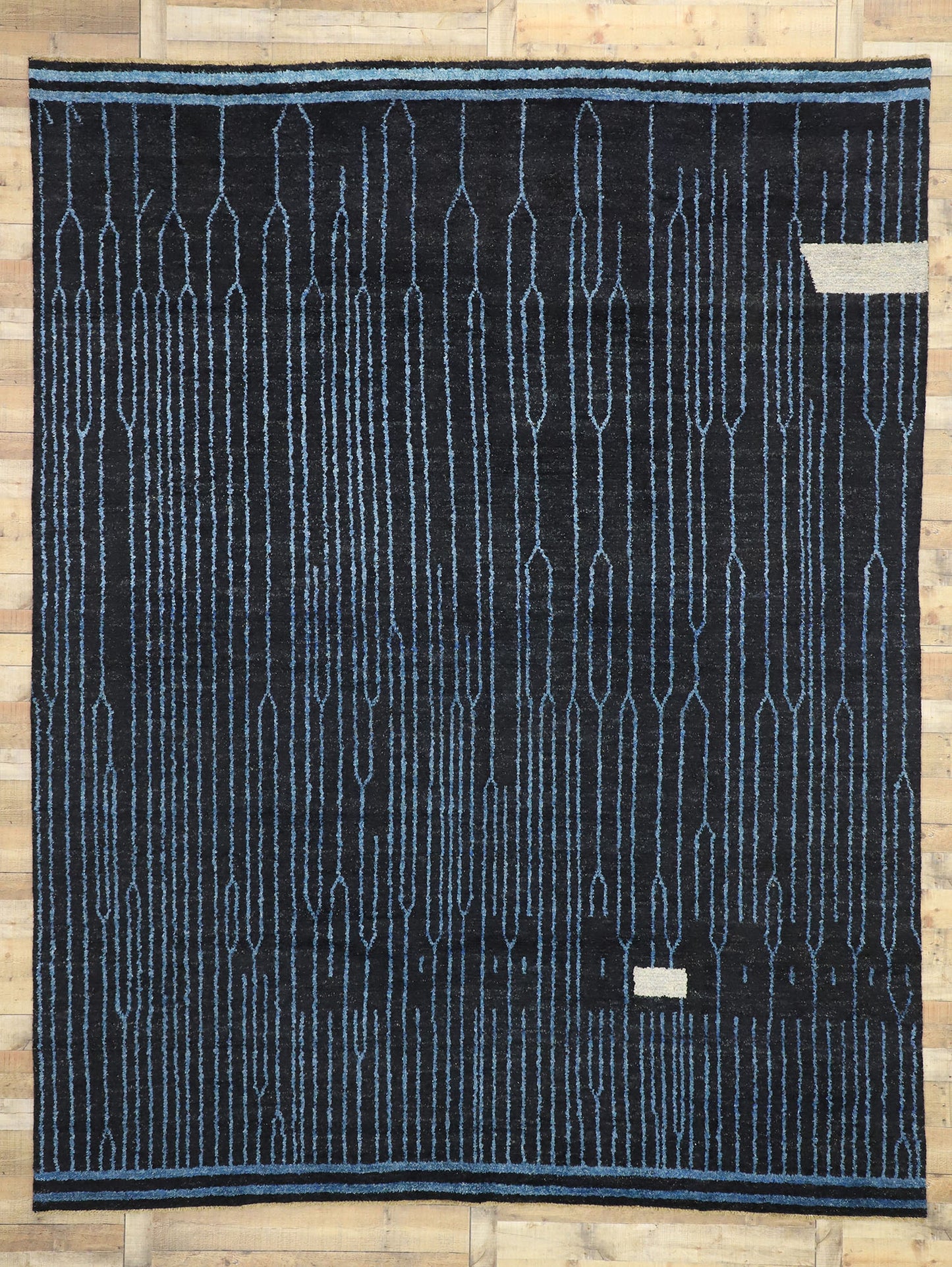 10 x 13 Contemporary Moroccan Rug 80485