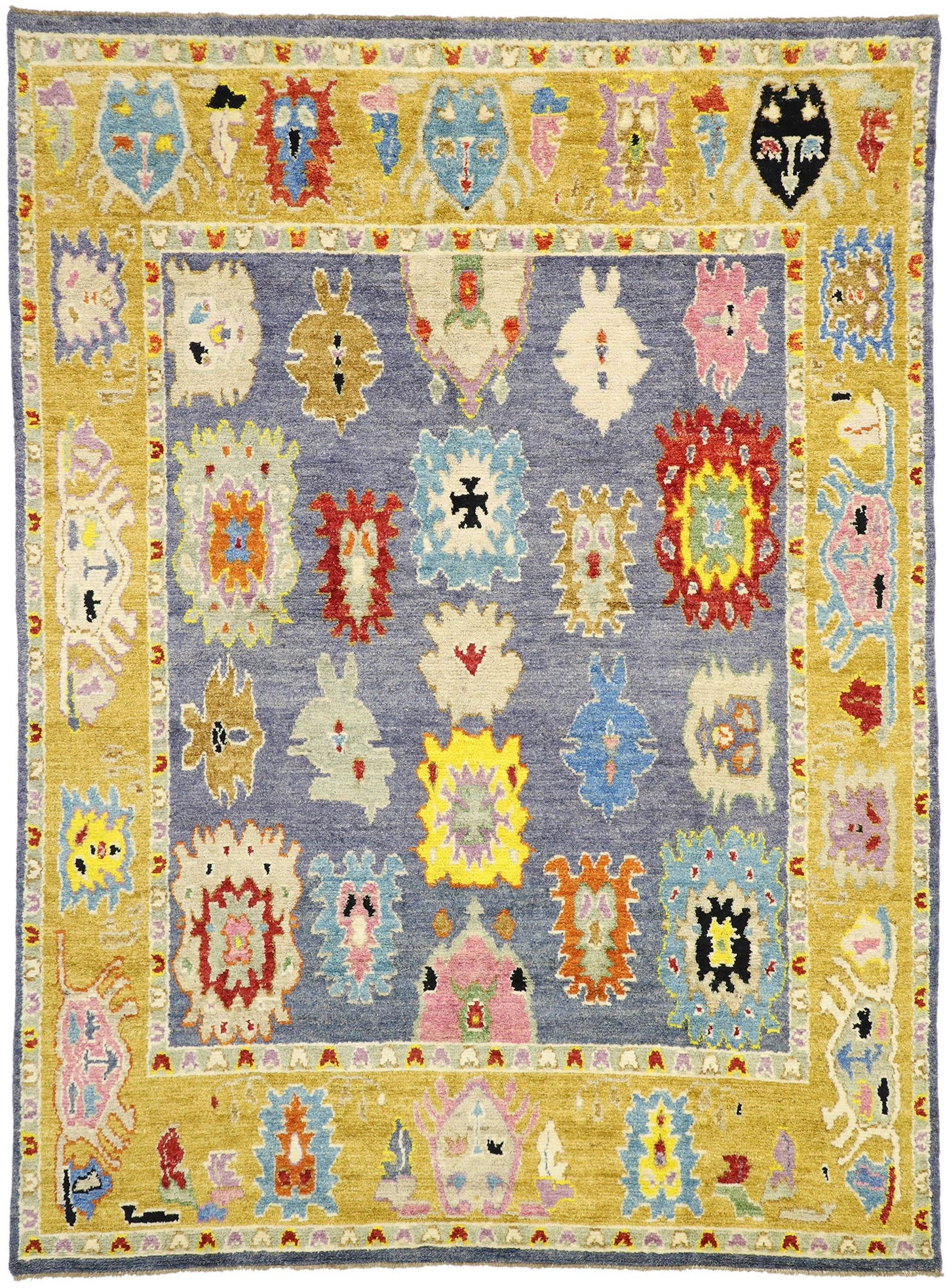 9 x 12 Contemporary Oushak Rug 80486