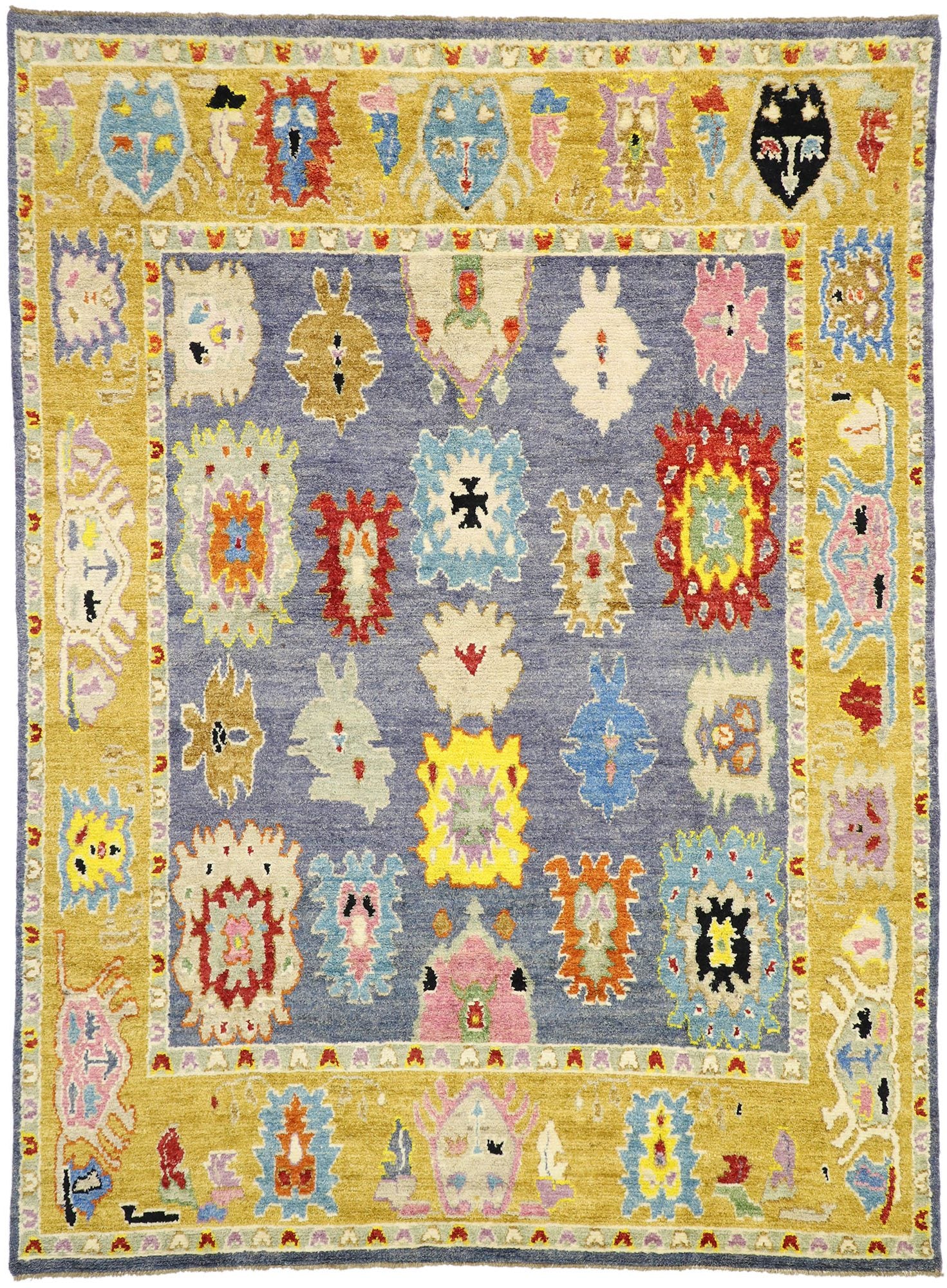 9 x 12 Contemporary Oushak Rug 80486