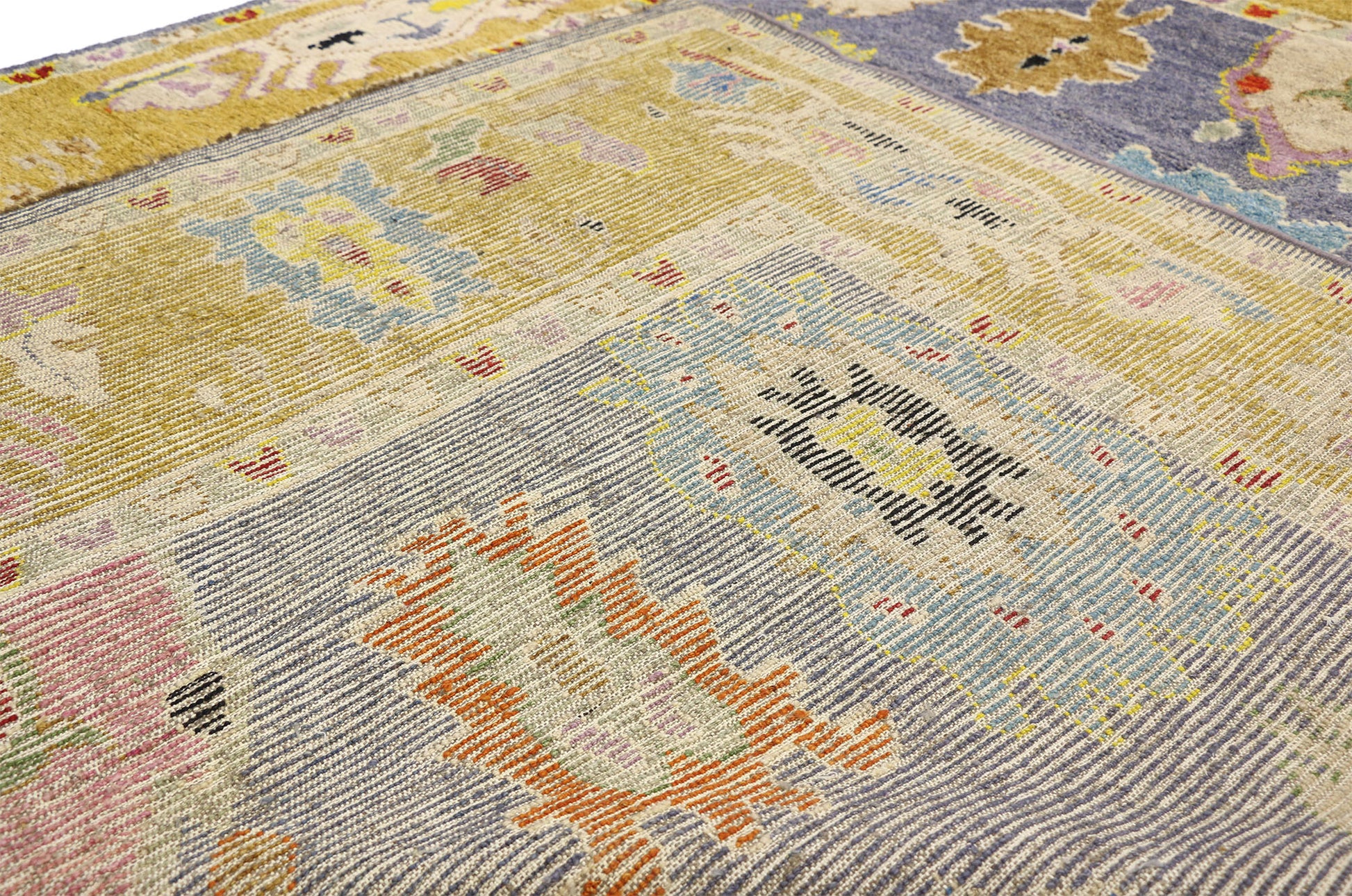 9 x 12 Contemporary Oushak Rug 80486