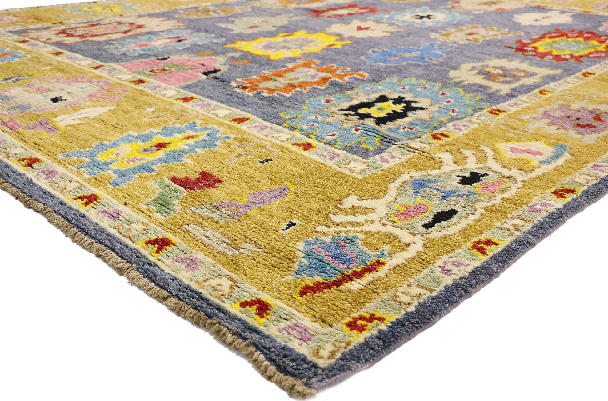 9 x 12 Contemporary Oushak Rug 80486