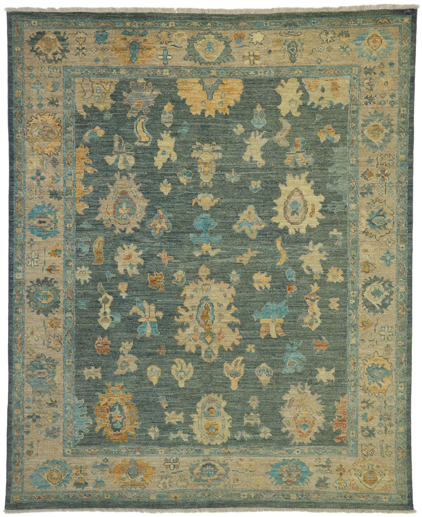 8 x 10 Contemporary Oushak Rug 80490