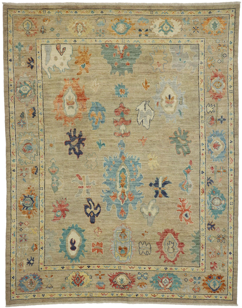 8 x 10 Contemporary Oushak Rug 80491