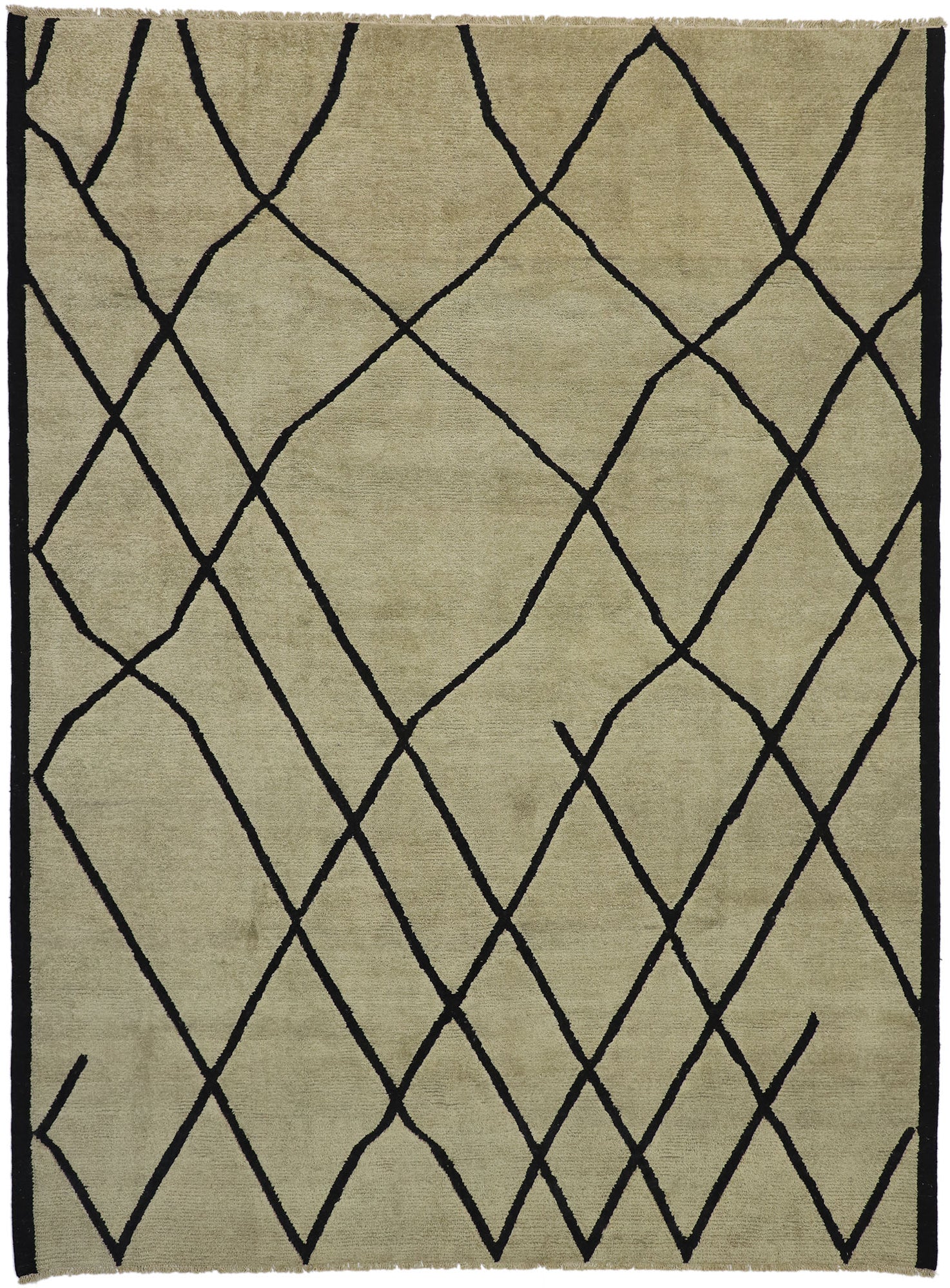 10 x 14 Organic Modern Moroccan Rug 80502