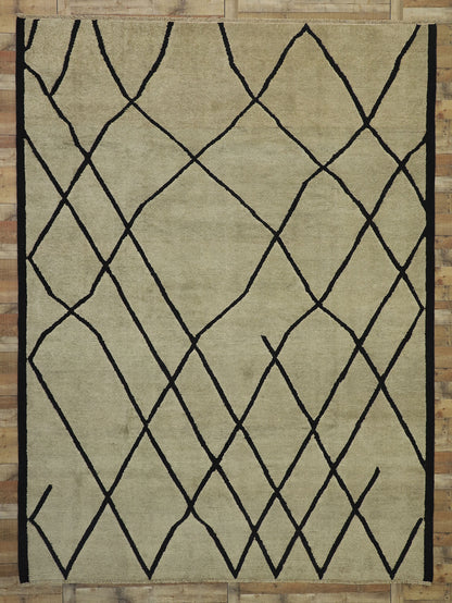 10 x 14 Organic Modern Moroccan Rug 80502