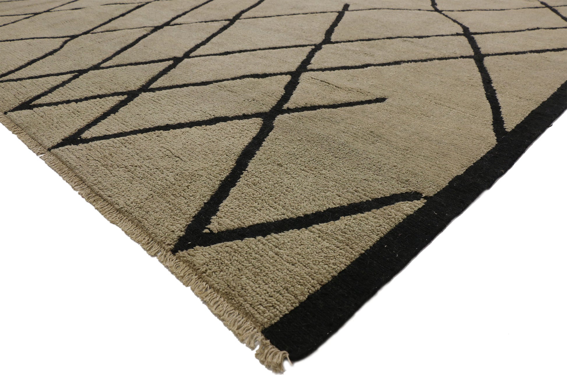 10 x 14 Organic Modern Moroccan Rug 80502