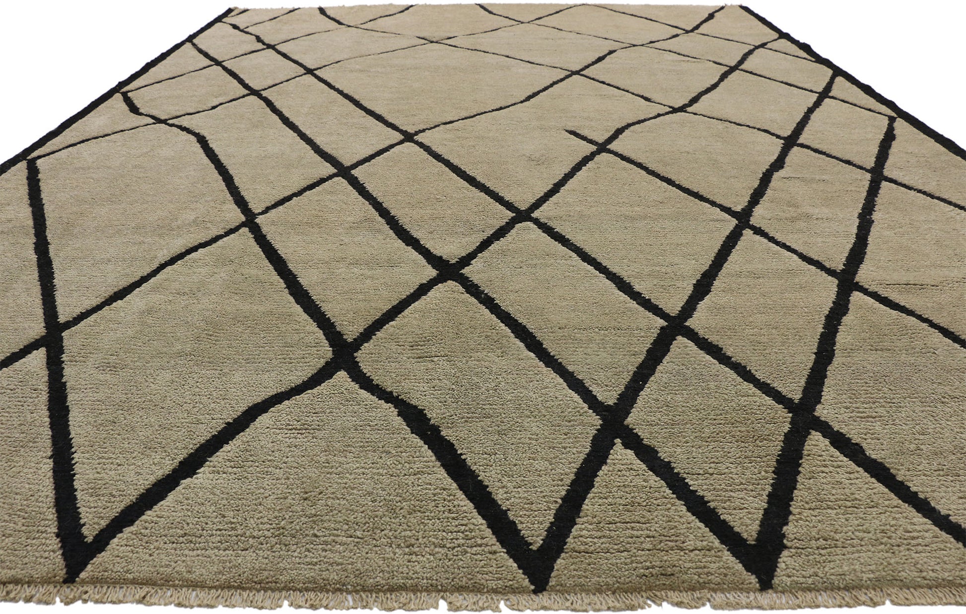 10 x 14 Organic Modern Moroccan Rug 80502