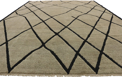 10 x 14 Organic Modern Moroccan Rug 80502