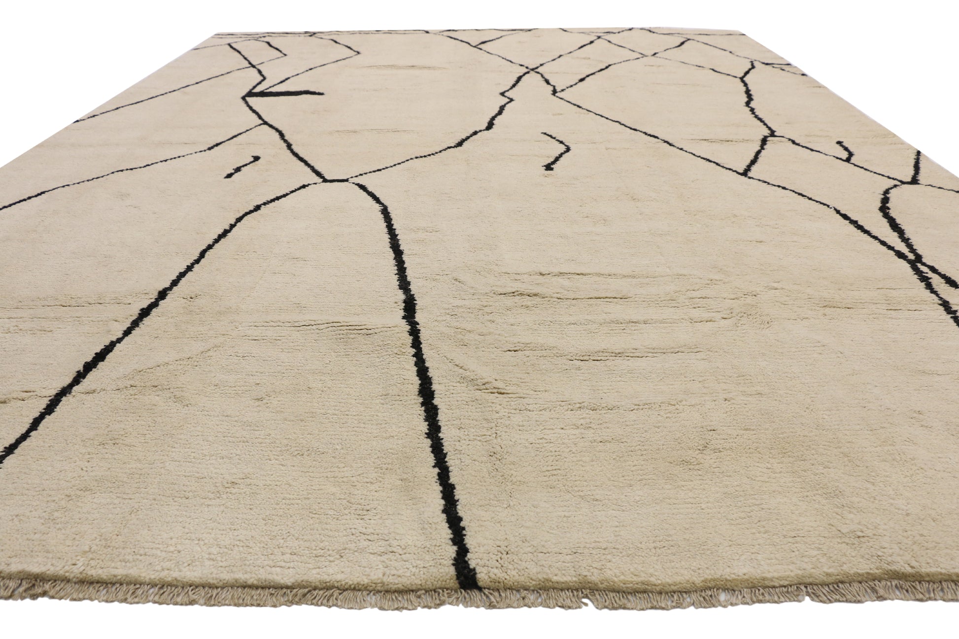 10 x 13 Organic Modern Moroccan Rug 80509