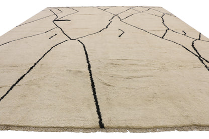 10 x 13 Organic Modern Moroccan Rug 80509