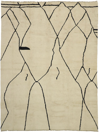 10 x 13 Organic Modern Moroccan Rug 80509