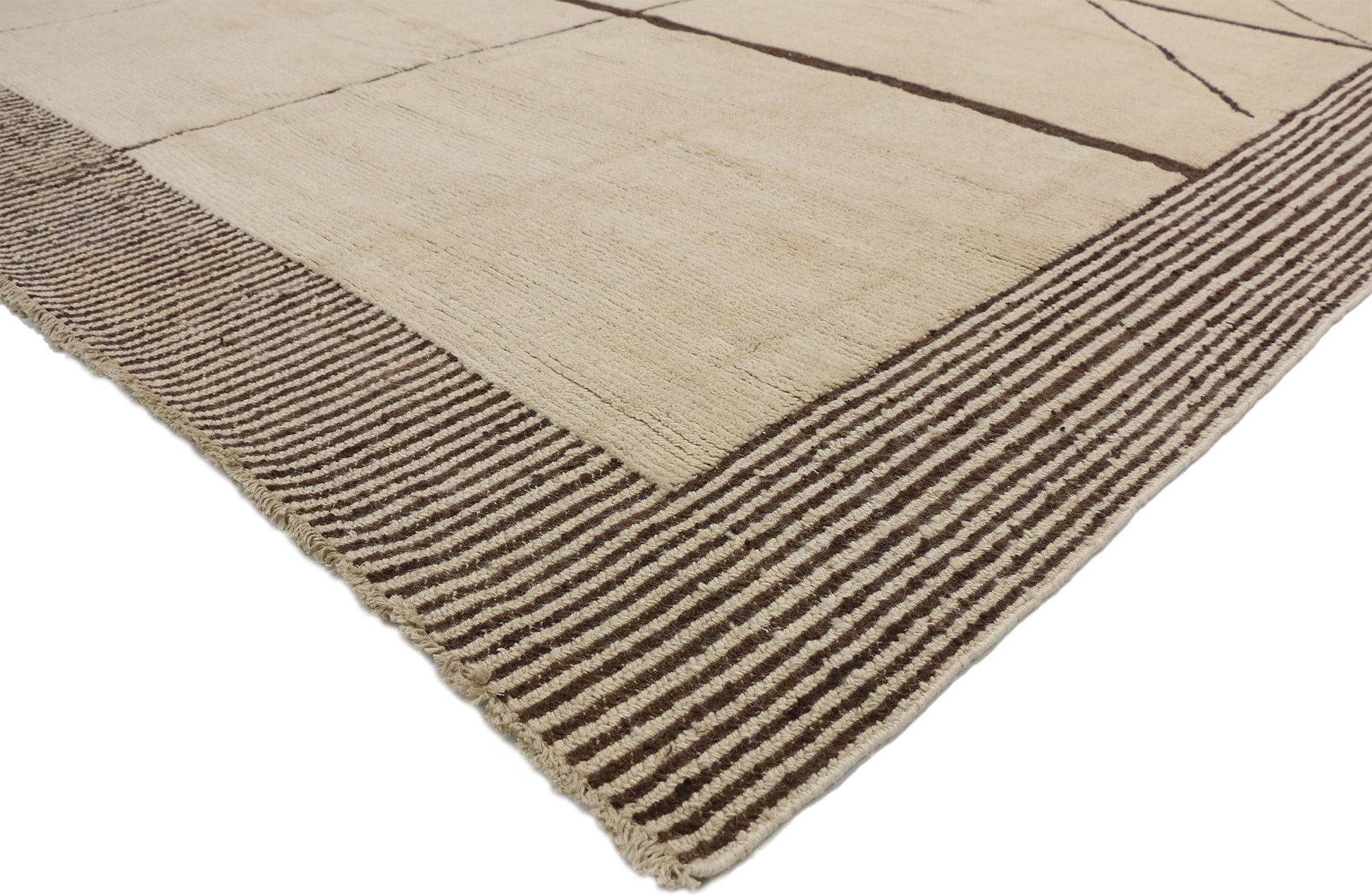 10 x 14 Neutral Moroccan Rug 80511