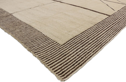 10 x 14 Neutral Moroccan Rug 80511