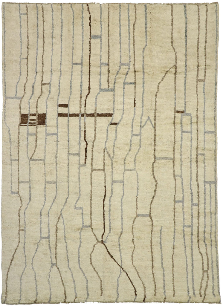 10 x 14 Neutral Moroccan Rug 80512