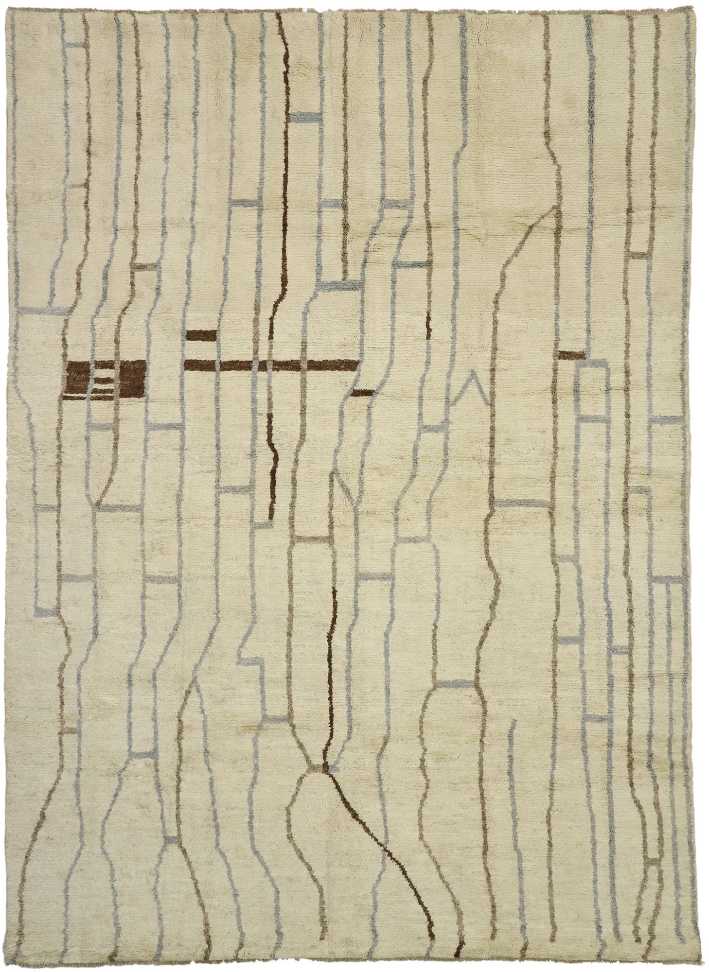 10 x 14 Neutral Moroccan Rug 80512