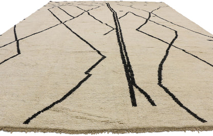10 x 14 Modern Tribal Moroccan Rug 80513