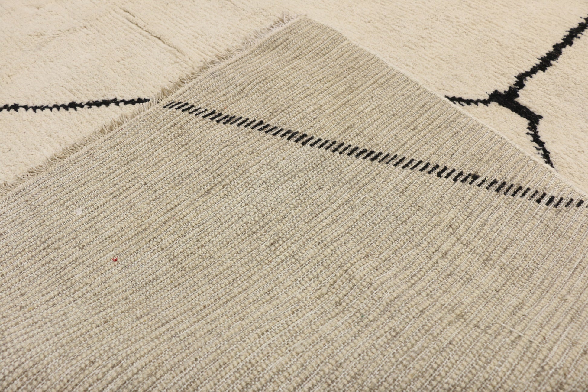 10 x 14 Modern Moroccan Area Rug 80514