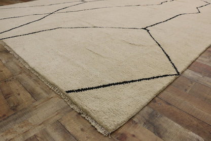 10 x 14 Modern Moroccan Area Rug 80514