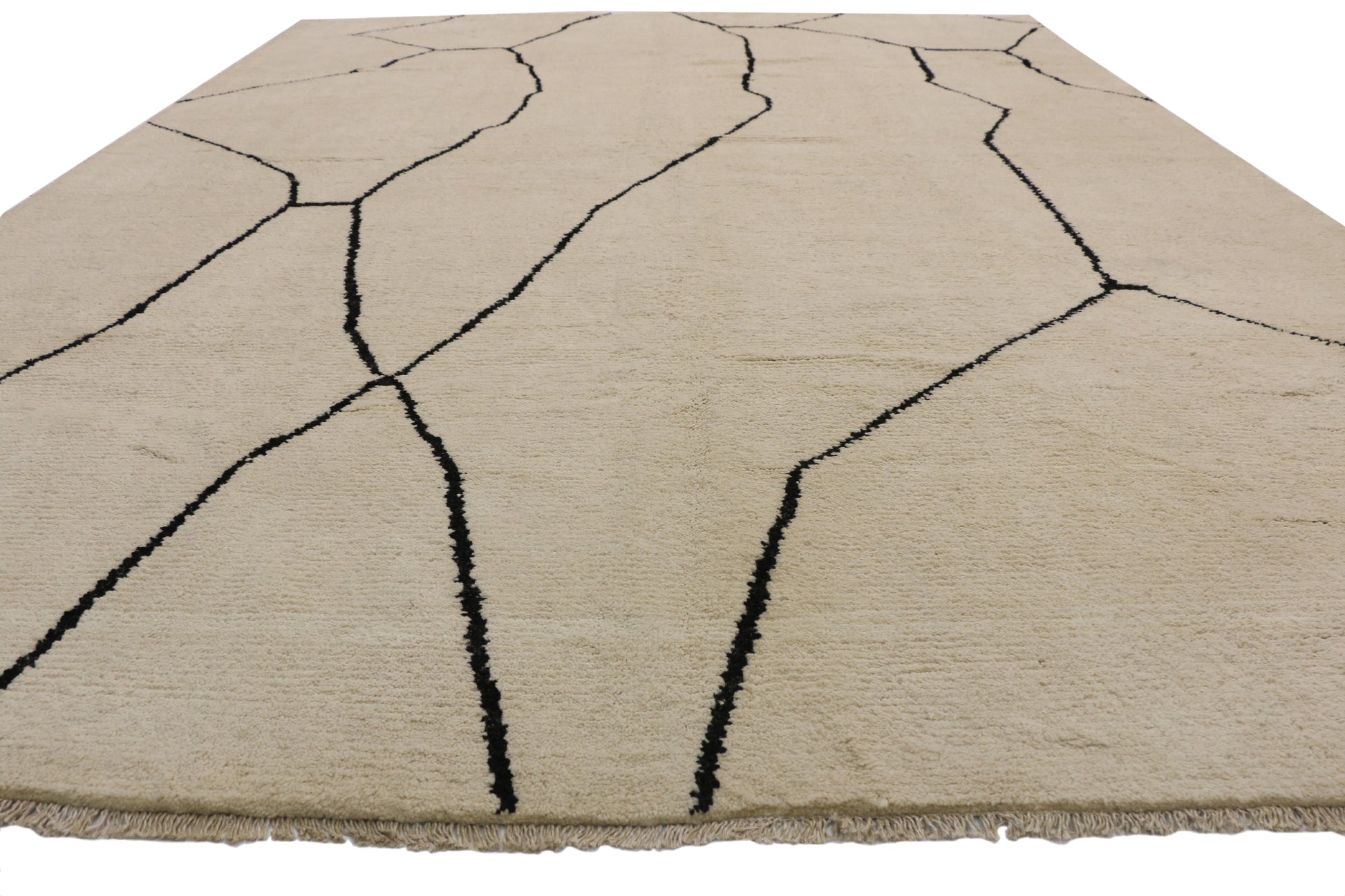10 x 14 Modern Moroccan Area Rug 80514