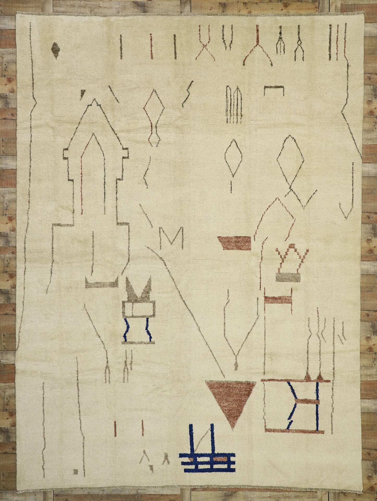 10 x 14 Moroccan Rug 80515