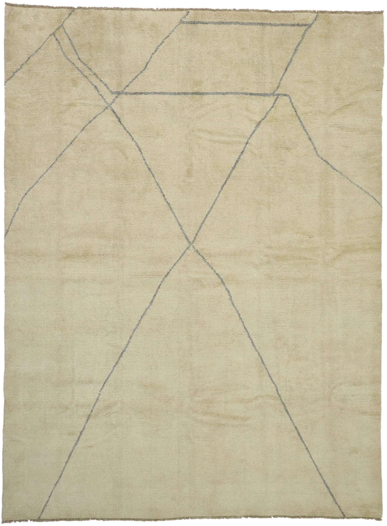 10 x 14 Neutral Moroccan Rug 80516