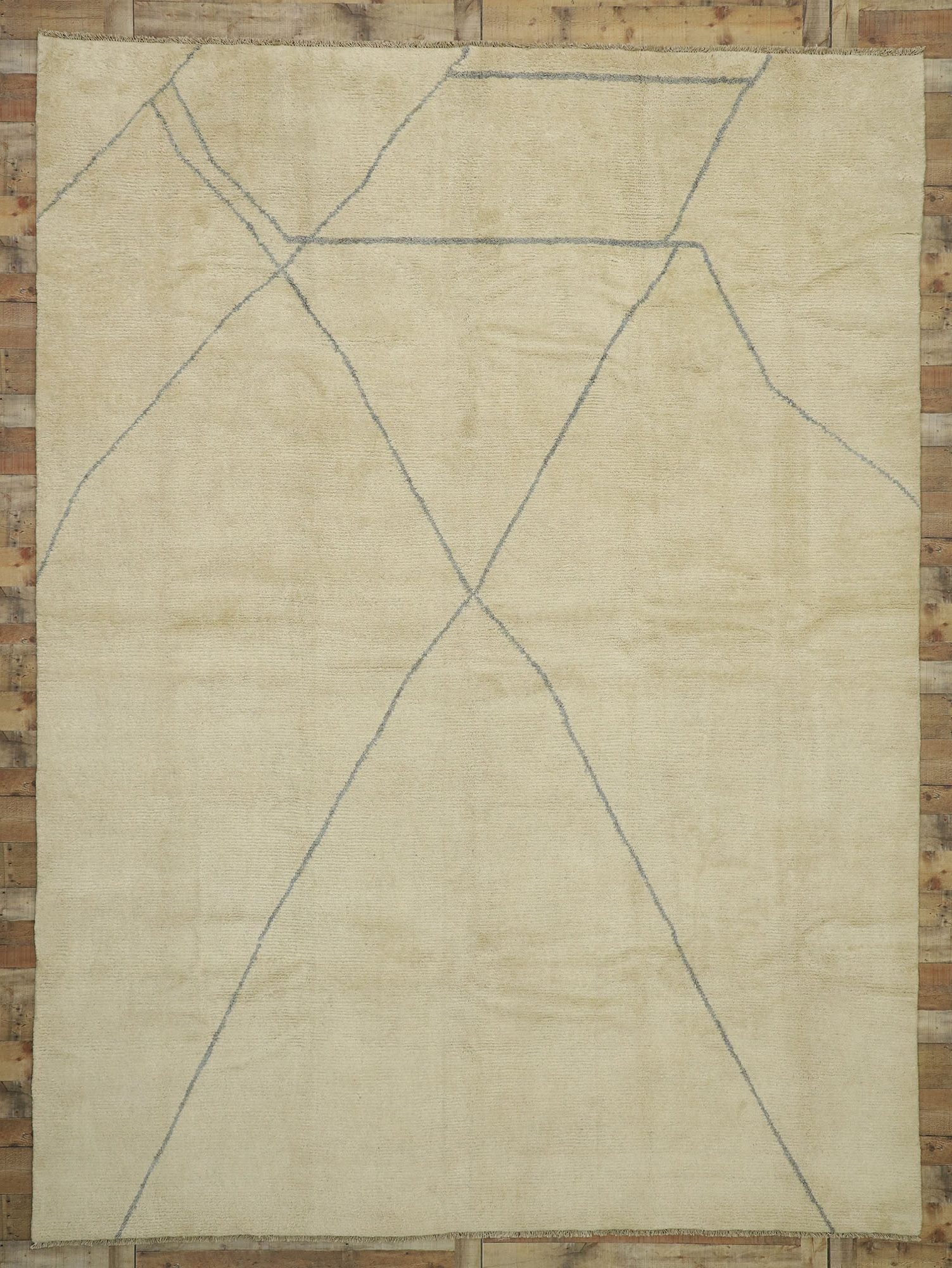 10 x 14 Neutral Moroccan Rug 80516