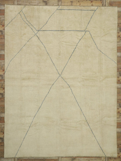 10 x 14 Neutral Moroccan Rug 80516