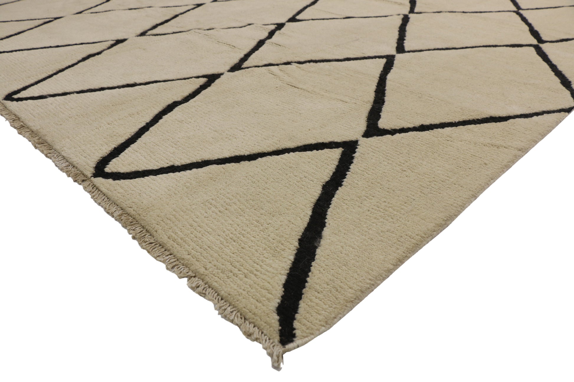 10 x 13 Organic Modern Moroccan Rug 80517