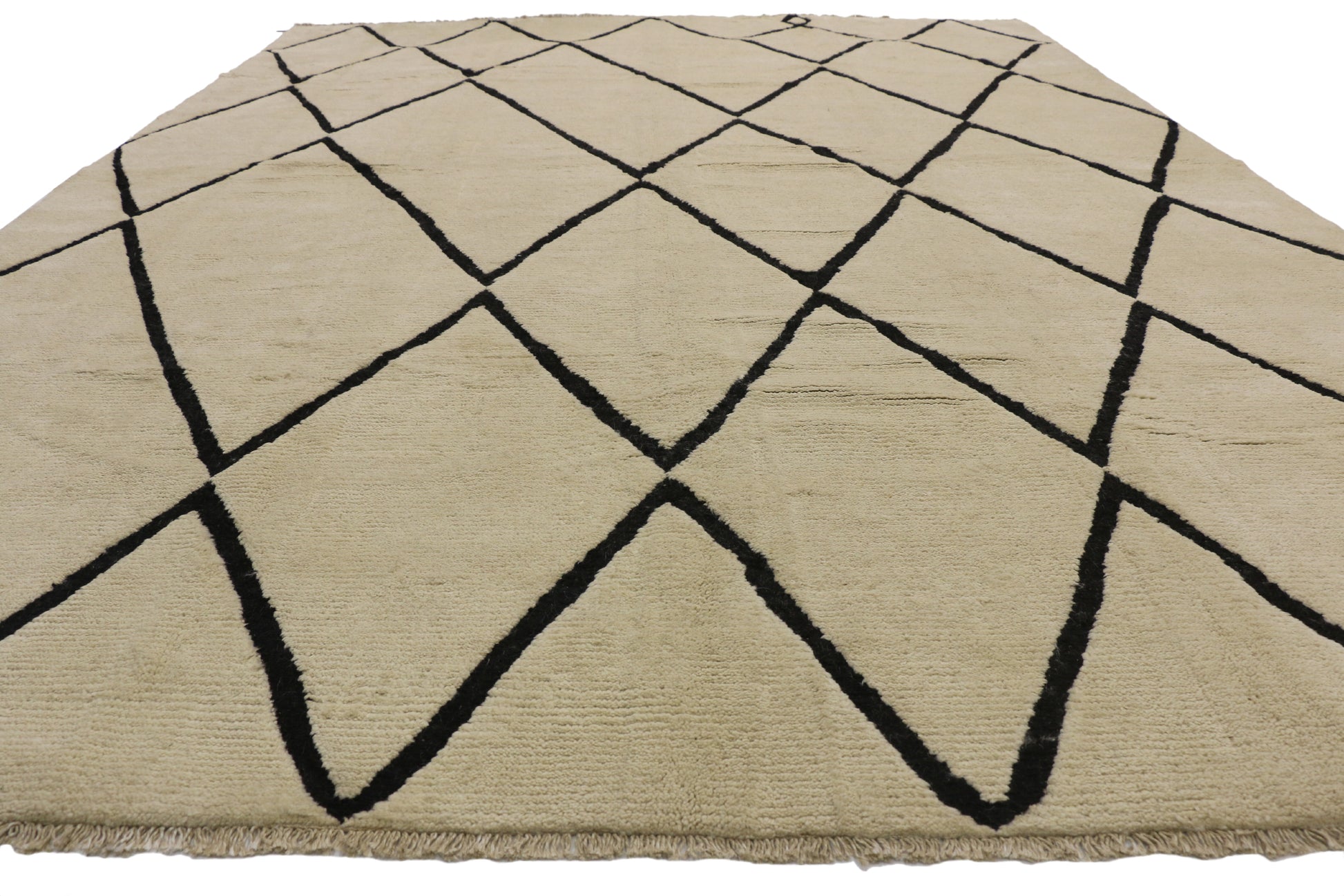 10 x 13 Organic Modern Moroccan Rug 80517