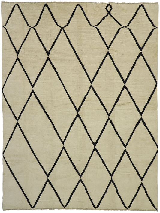 10 x 13 Organic Modern Moroccan Rug 80517